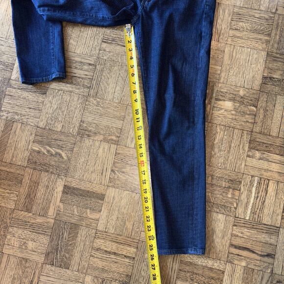 AG Adriano Goldschmied Ankle Super Skinny Jeans Women's Size 29R Blue Polka Dot - Picture 6 of 9